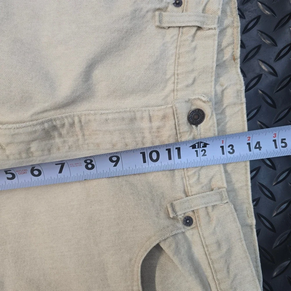 Vintage‎ 1991 Levis 540 Relaxed Fit Jeans Tan Khaki Denim Made in USA Mens 38x32